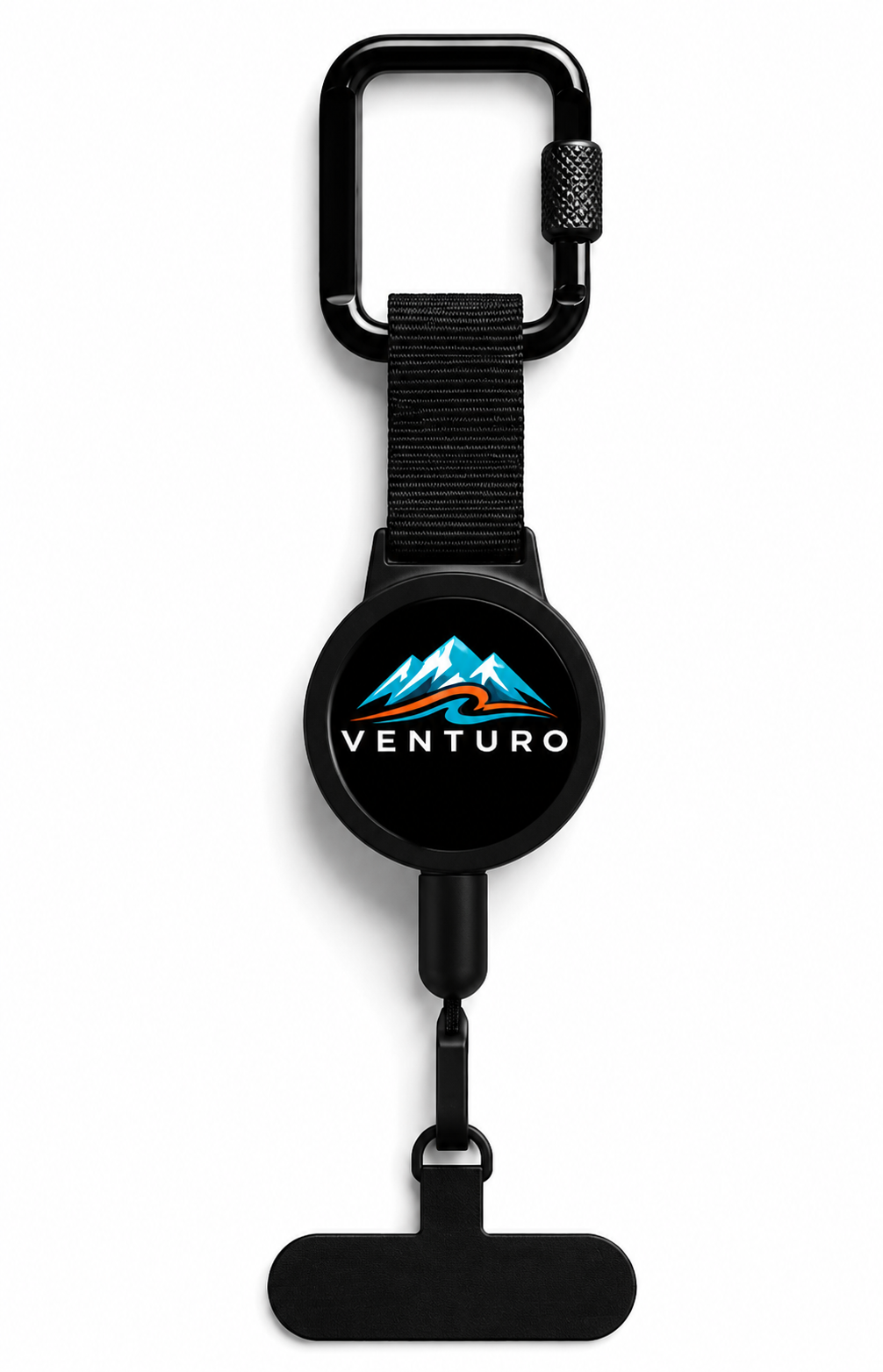 Venturo Retractable Badge Reel with Carabiner