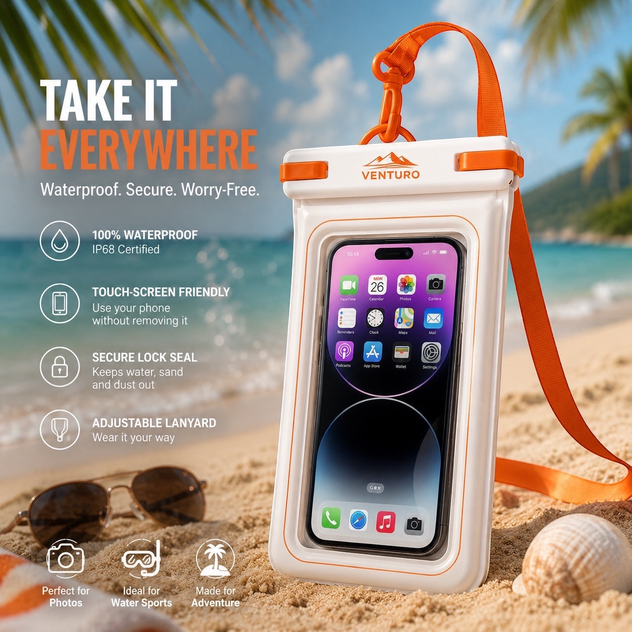 VENTURO Waterproof Floating Phone Pouch